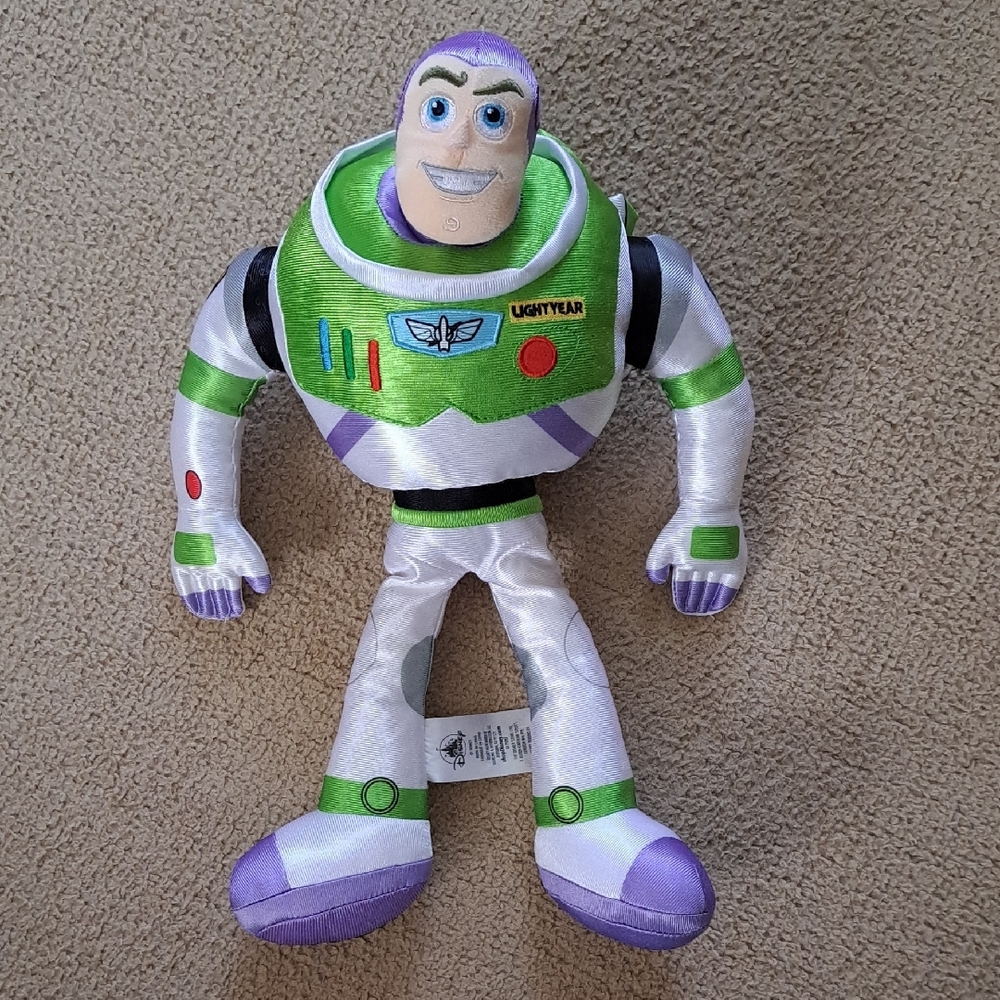 Buzz Plush Toy - Green and Purple